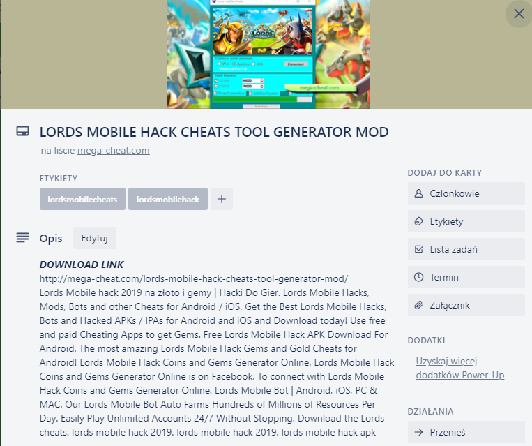 Tello Lords Mobile Hack Cheats Https Trello Com C Ztkukbj9 8 Lords Mo By Degusts Medium - roblox hack online cheat