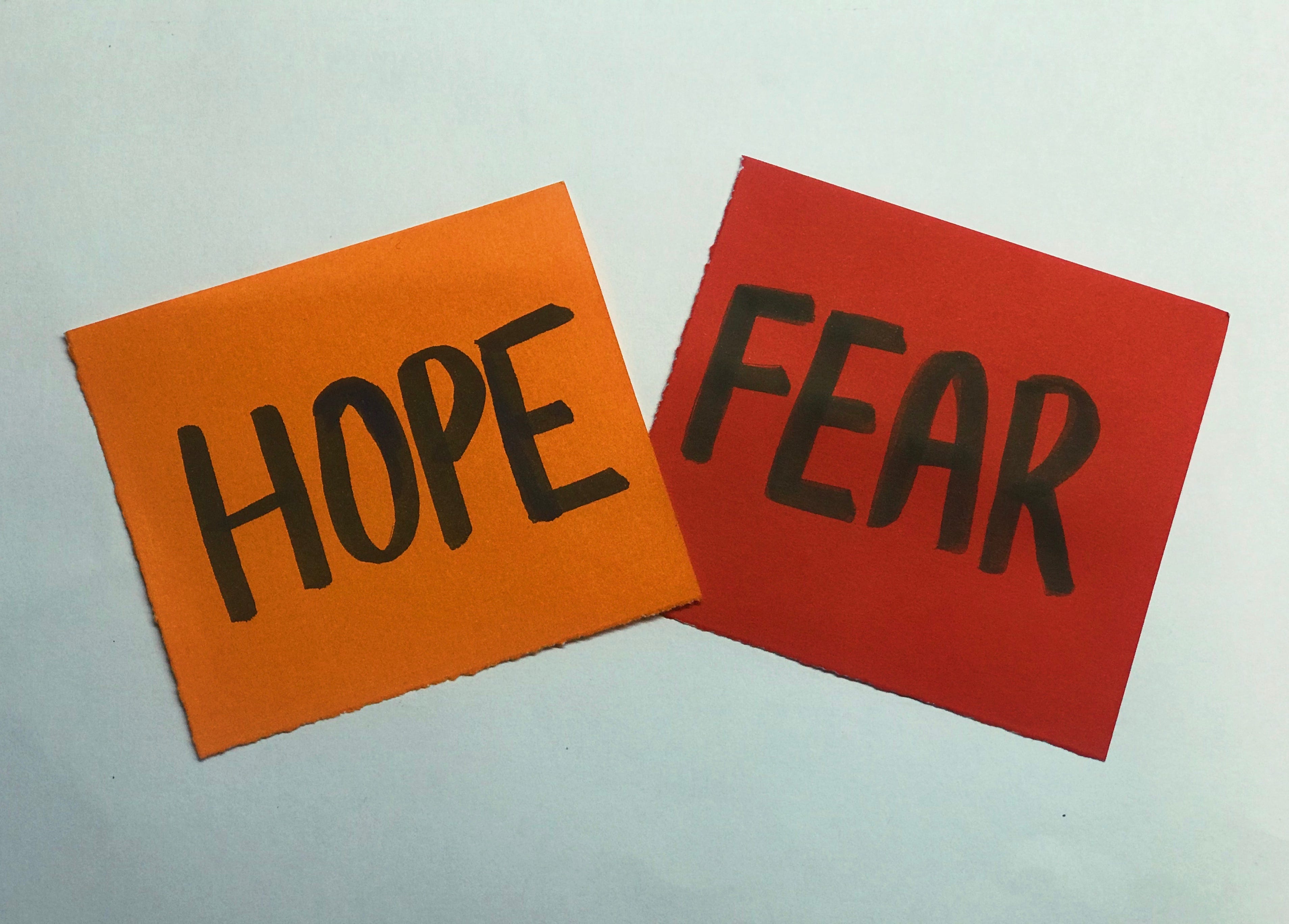 Hope and Fear. Hope is the thing with feathers. | by Saanya Khunger | Be  Unique | Medium