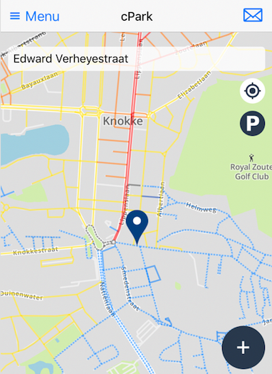 Gratis parkeren knokke natienlaan