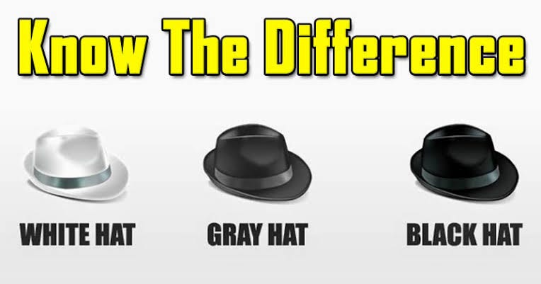 What's the difference between White-Hat, Gray-Hat and Black-Hat hacking? |  by Sravan Cynixit | Medium