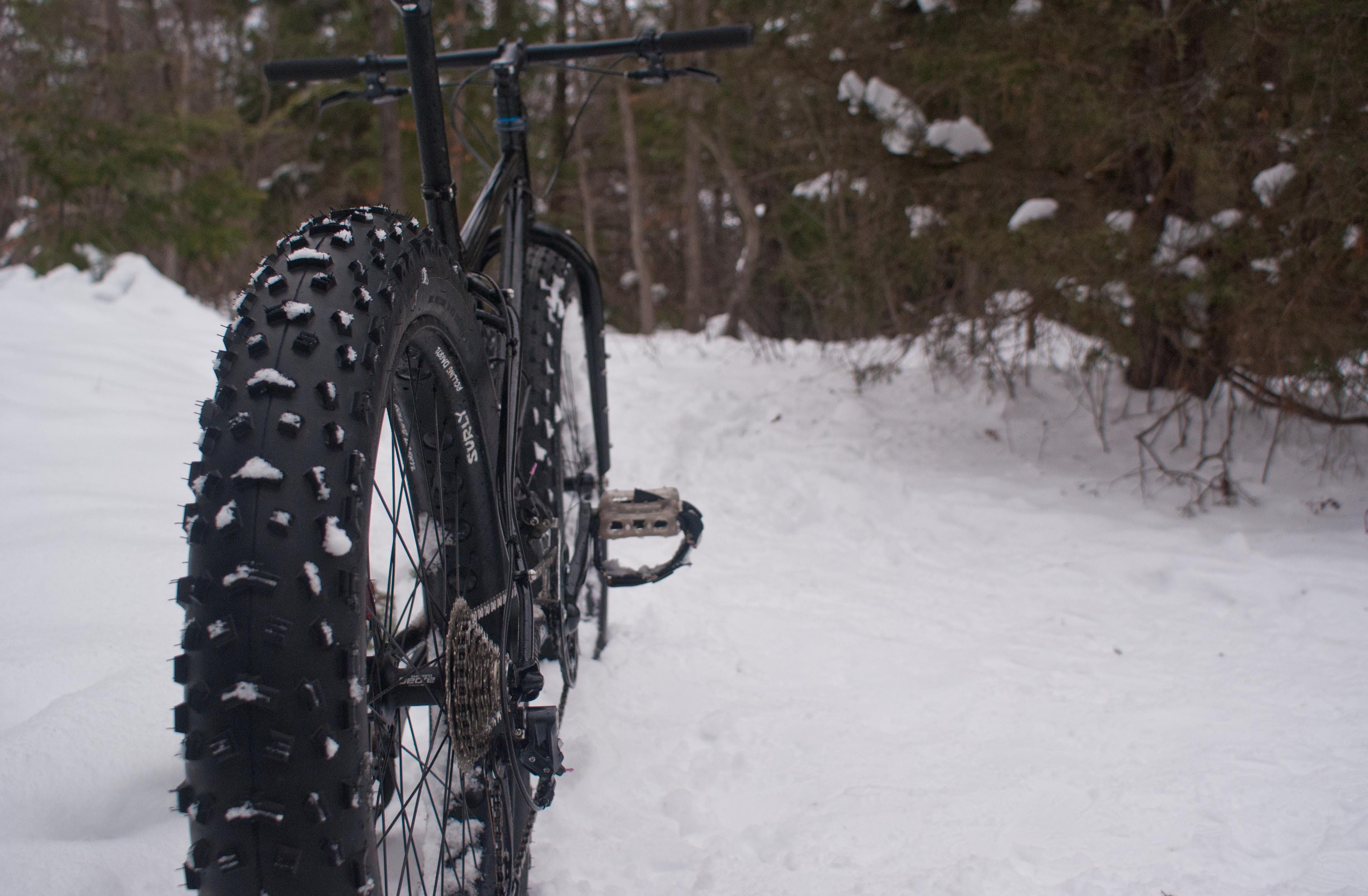 black muffle fatbike