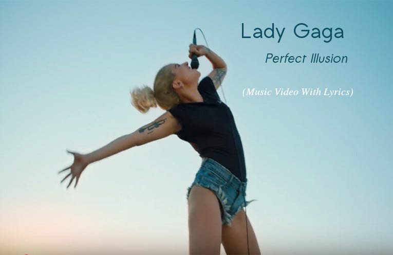 Lady Gaga Perfect Illusion Official Music Video With Lyrics