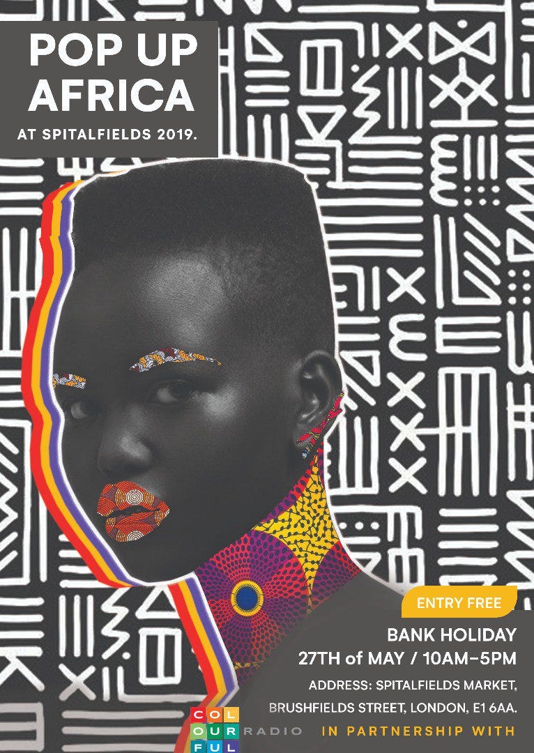 Summer 2019: Top 3 African events to check out in London this bank holiday  | by Afropolitan Central | Medium