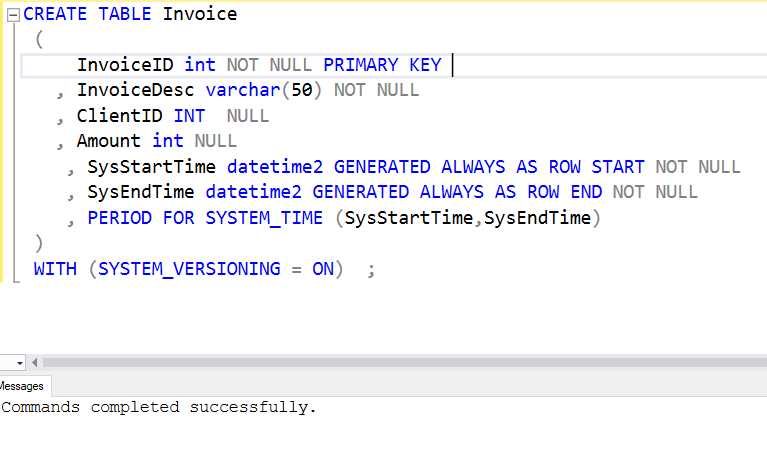 System Versioned Tables In Sql Server Geopits Medium