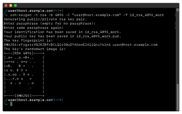 Ssh Key Example