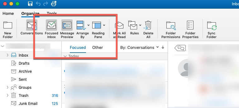 archiving rules in outlook for mac