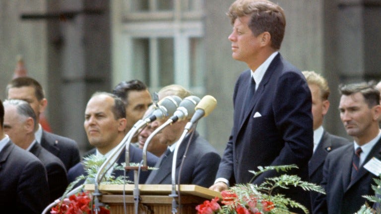 OTD in History… June 26, 1963, President Kennedy delivers his ...