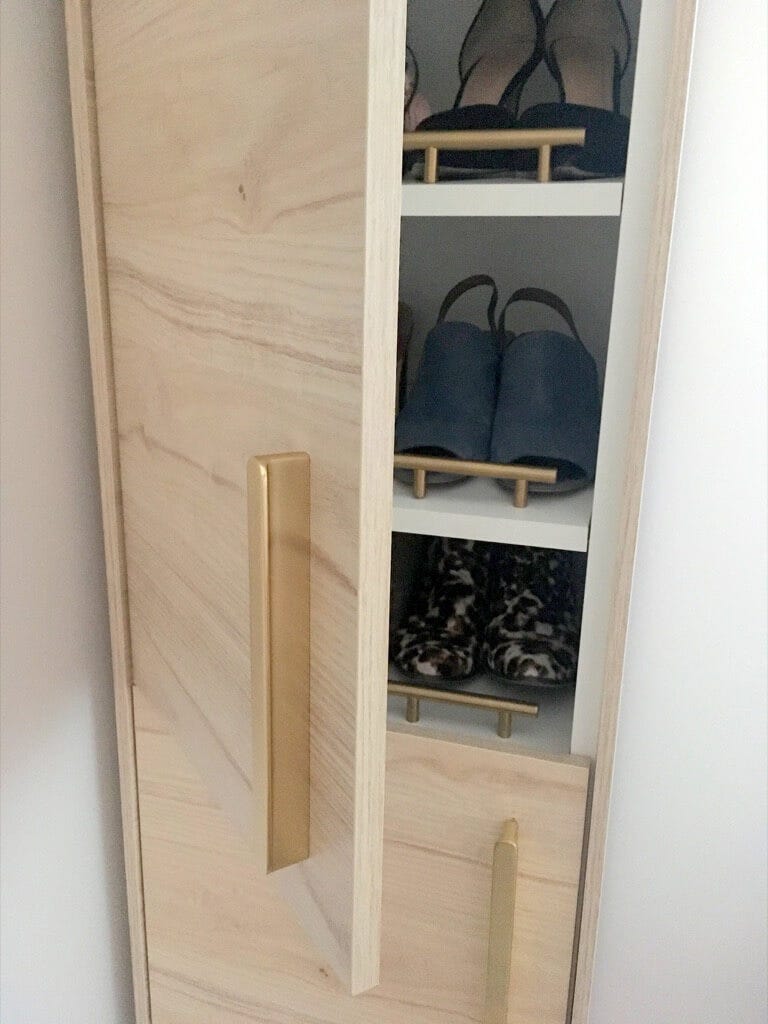 A Classy Tall Shoe Cabinet To Fit Small Entryways Chance