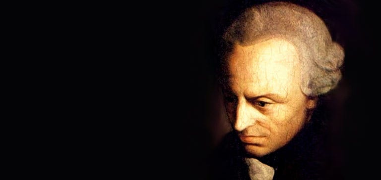 Immanuel Kant. 
