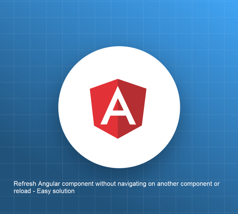How To Refresh Component From Another Component in Angular | BeingCoders