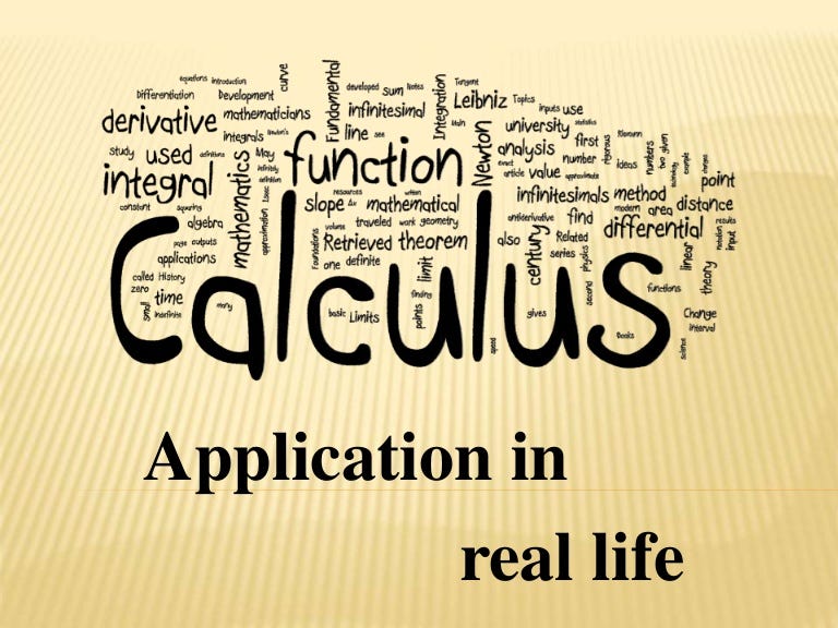 Real-Life Applications Of Calculus | by Ata Tekeli | Dev Genius | Sep
