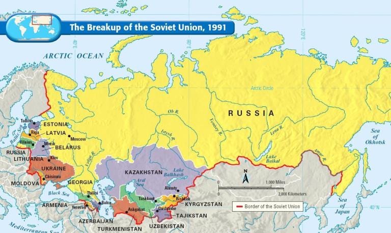 Reconquest Of The Soviet Union Okay When I Saw This Map Of The Soviet By Andrew Avraham Blumenthal Medium