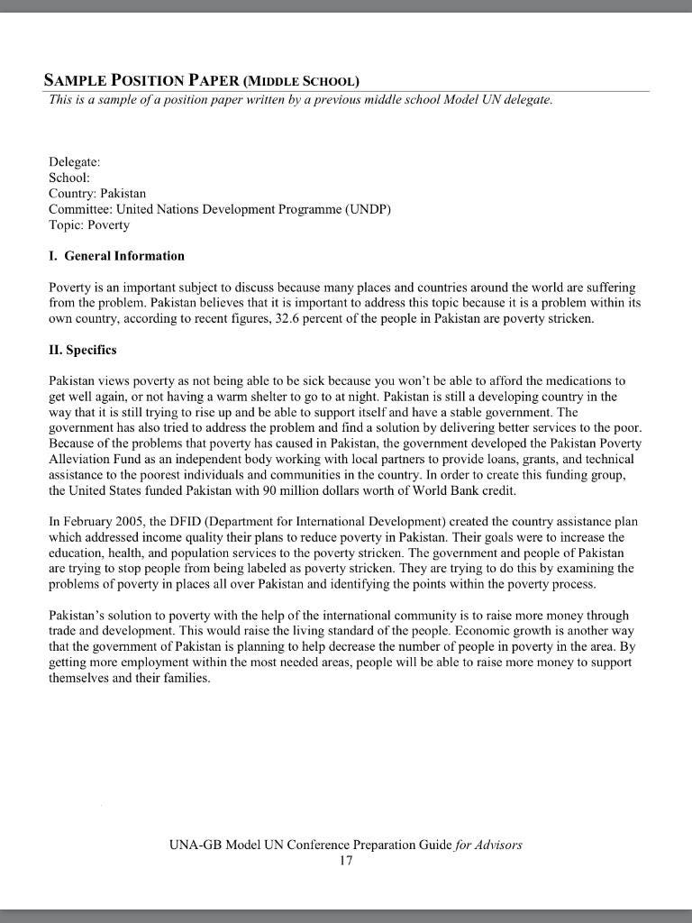How To Write A Position Paper Mun Rachel Volk Medium