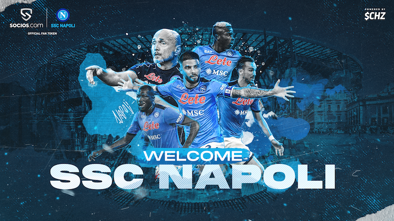 S S C Napoli To Launch Nap Fan Token On Socios Com By Chiliz Chiliz Medium