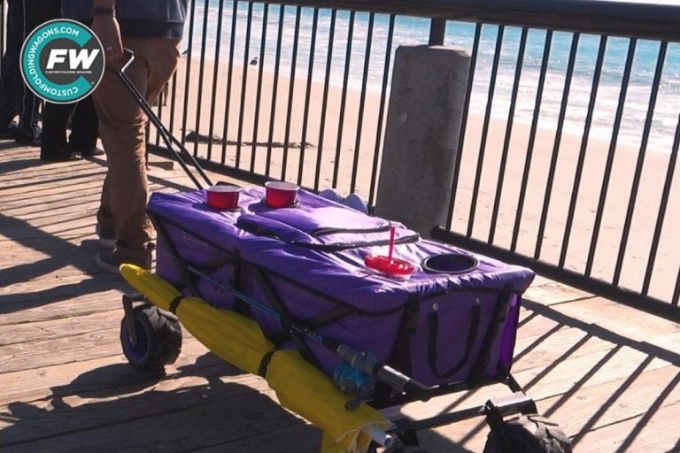 Plan the Perfect Trip to the Beach with the New Folding Wagon by