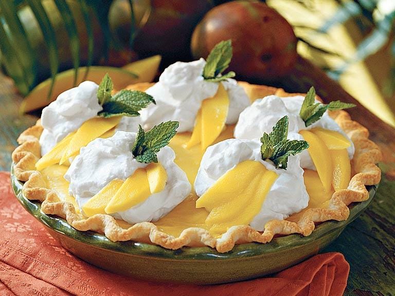 How to make mango Cream Pie.. سب سے پہلے اس کے اجزاء کو نوٹ کر لیجئے
