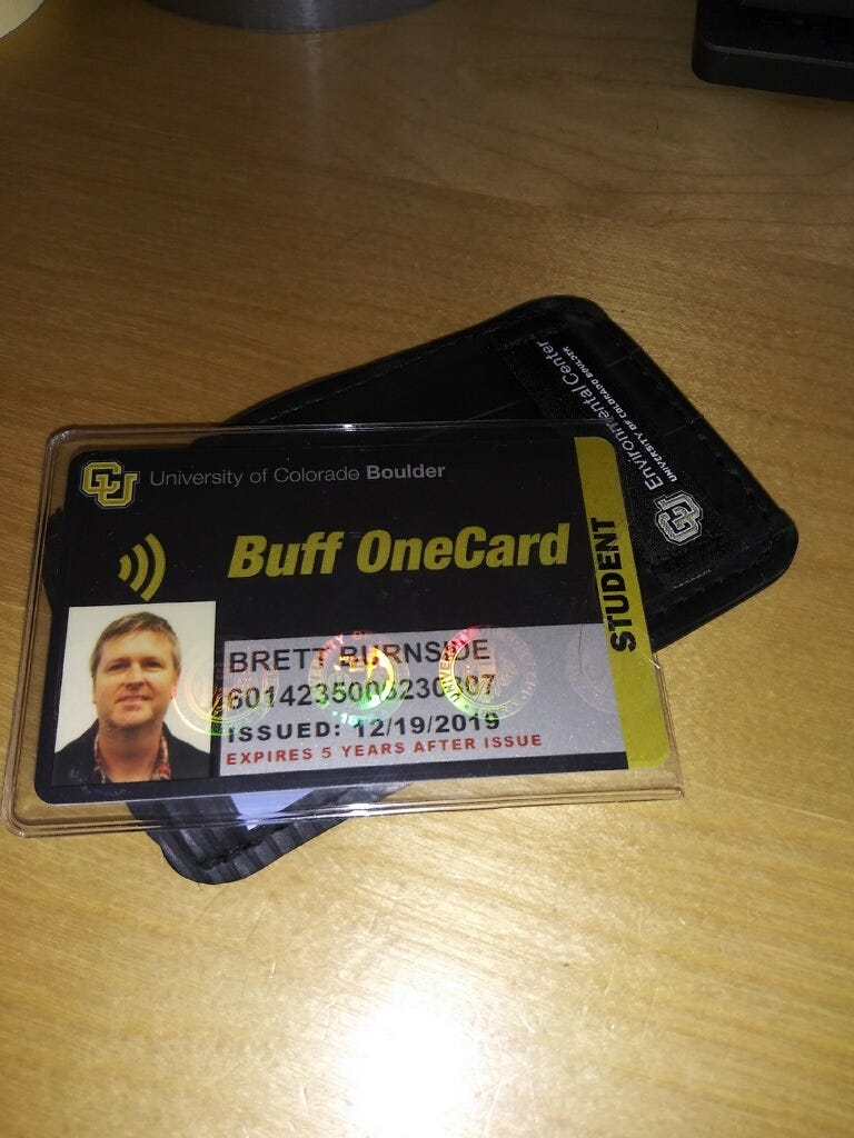 Cu Student Id Card