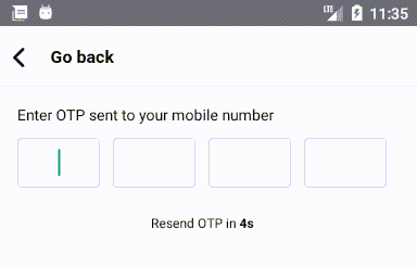 OTP component