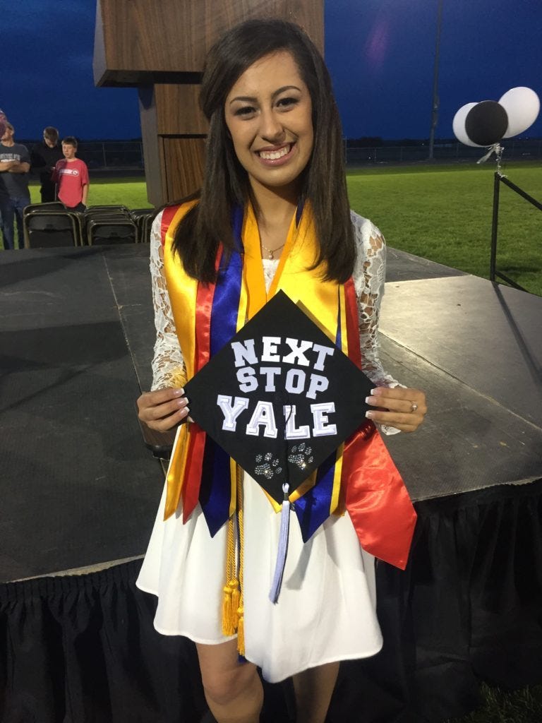 Yesenia Chavez — Yale & QuestBridge by Pat Dayton Small Town Top