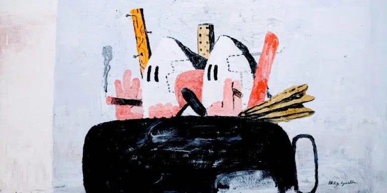 Philip Guston: Delayed Exhibitions and the Cowardice of the Safe | by Body  Impolitic | Medium