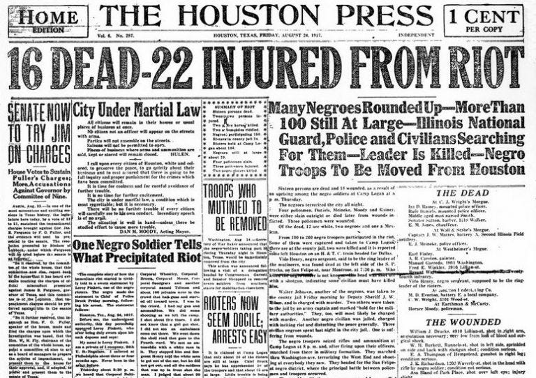 That Summer When Buffalo Soldiers Marched Against Police Brutality in Houston | by Arturo Dominguez | Momentum