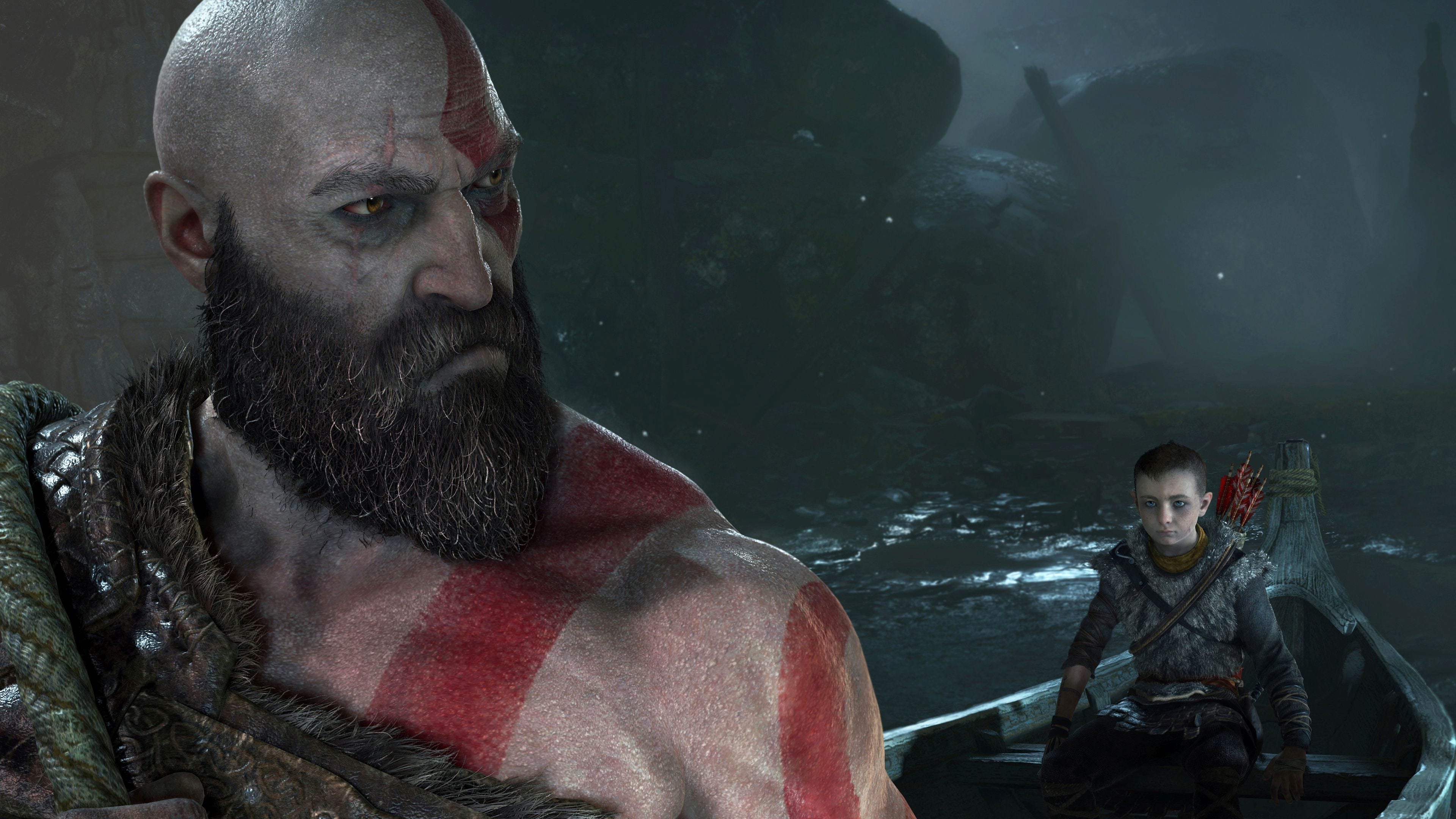 god of war ps4 pro 4k