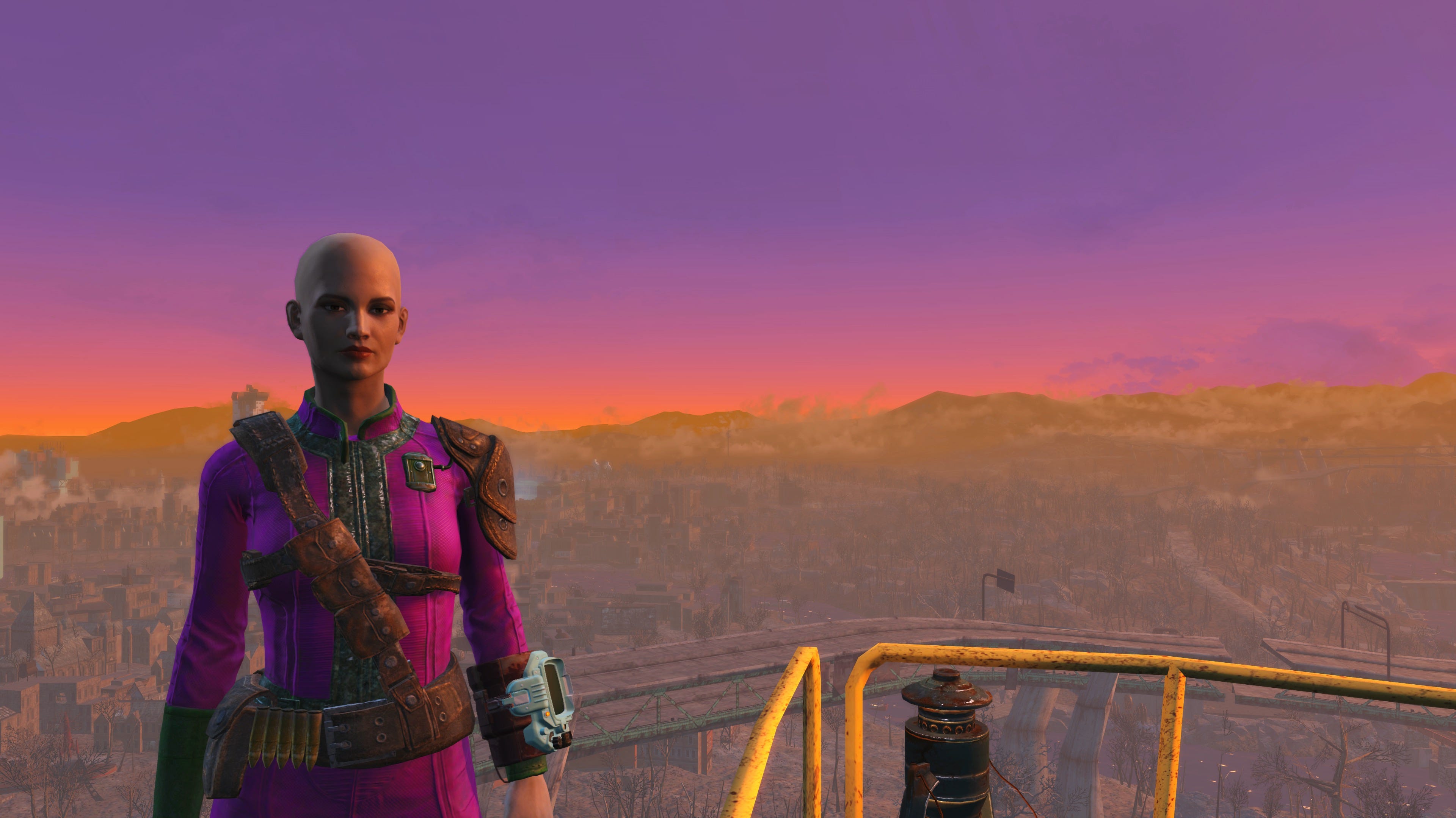 purple sky fallout 4 purple sky fallout 4