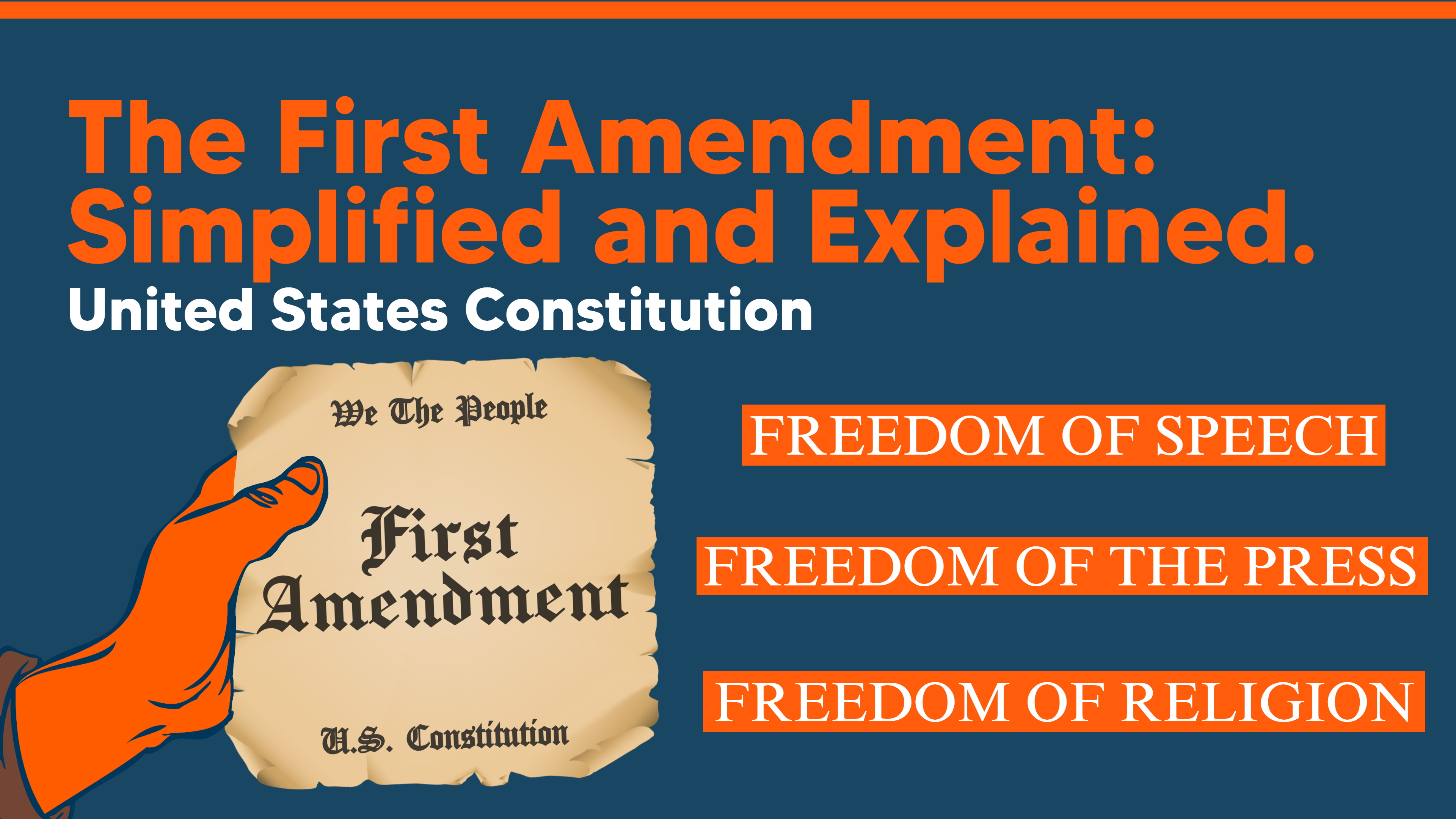 The First Amendment Simplified And Explained By Jack Smith Medium