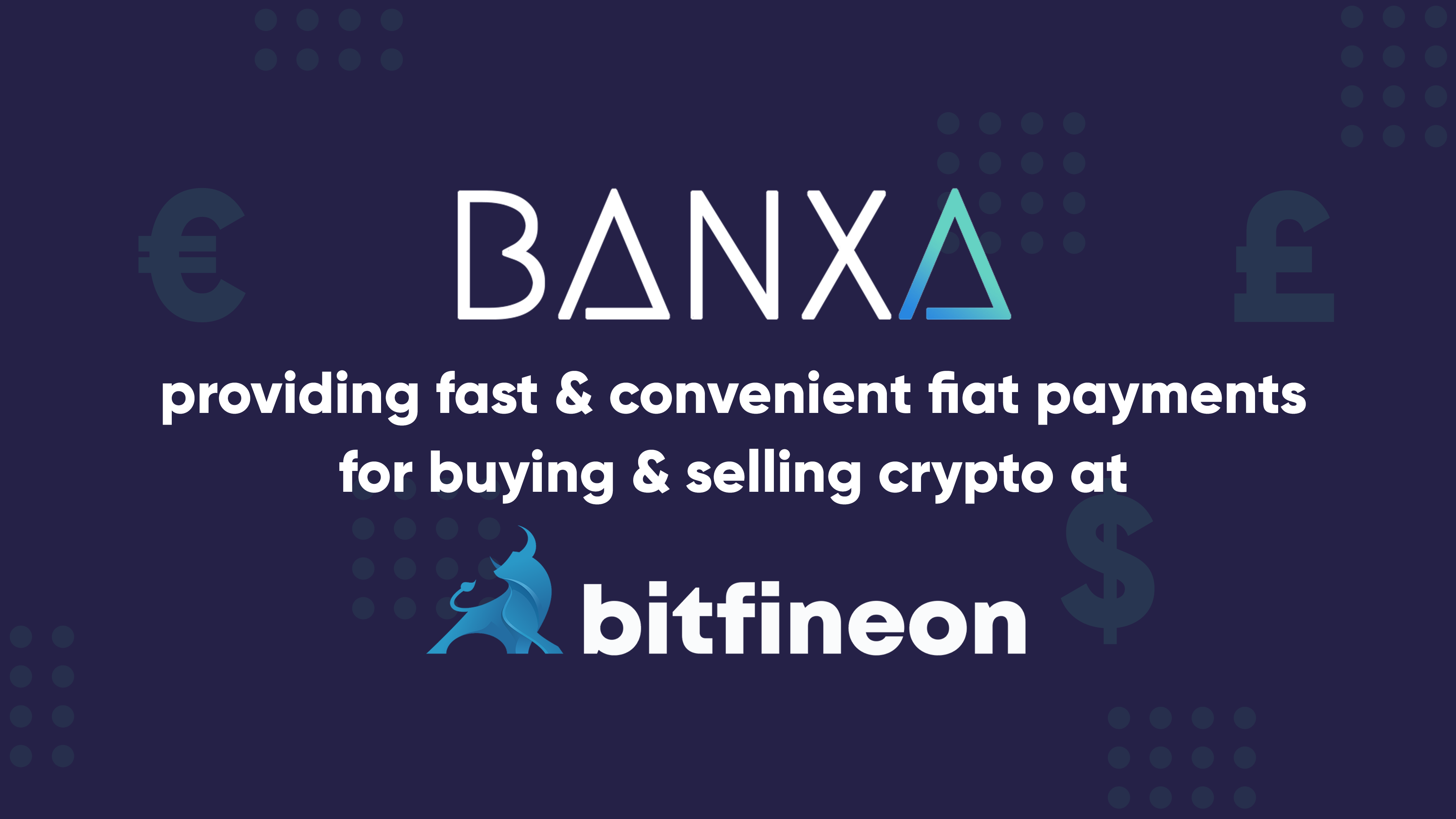 Bitfineon joins with Banxa to offer fiat payments | by Bitfineon |  bitfineon | Medium