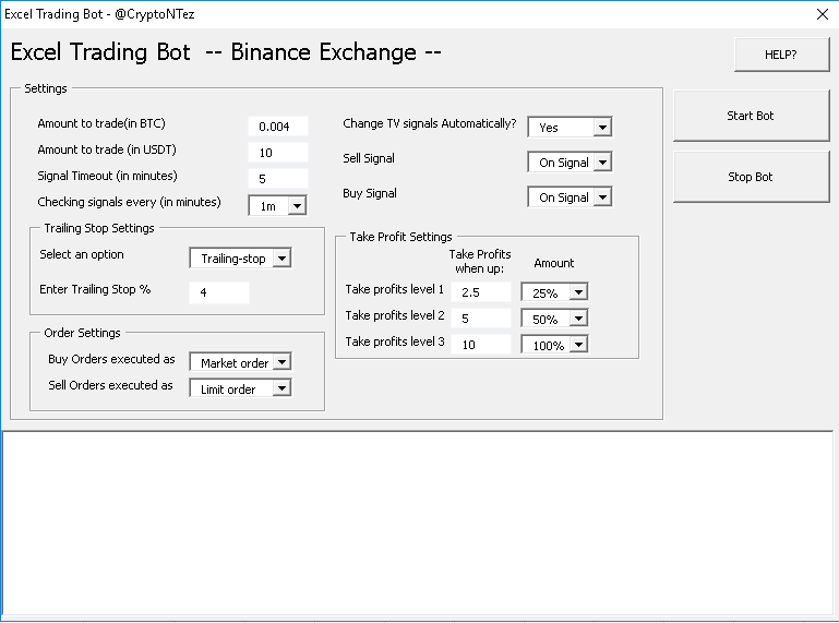 bitcoin trading bot binance