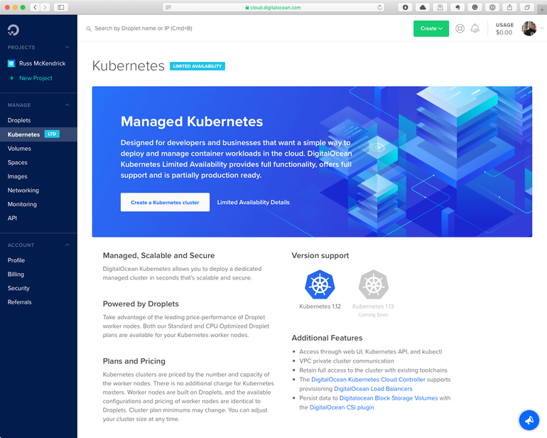 First steps with DigitalOcean’s Managed service by Russ