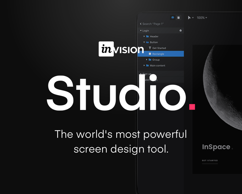 Introducing InVision Studio!!!. The world’s most powerful screen design