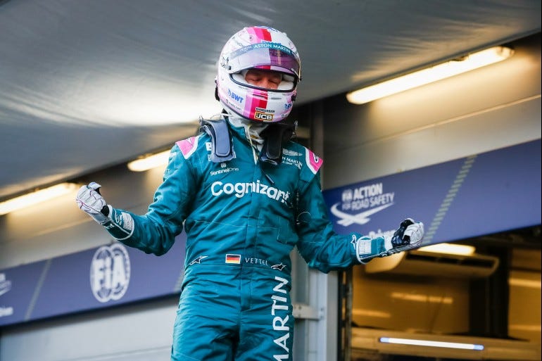F1 Post Race Analysis Azerbaijan 2021 Is Vettel Back By Ekagra Gupta Projectf1 Medium