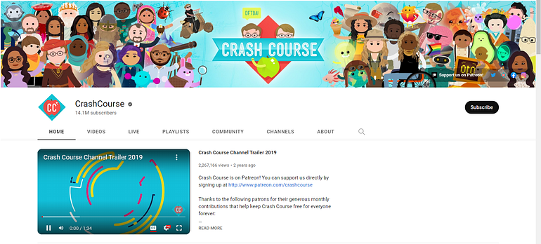 7 Educational YouTube Channels That Will Teach You New Skills 3 Educational YouTube Channels Crash Course