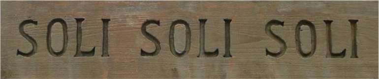  SOLI SOLI SOLI (source here)
