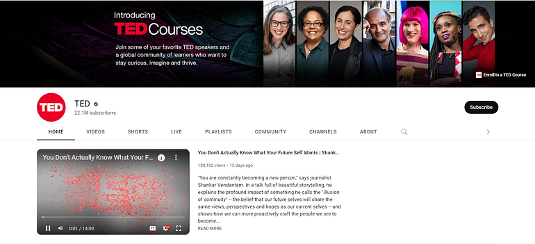 7 Educational YouTube Channels That Will Teach You New Skills 5 Educational YouTube Channels TED