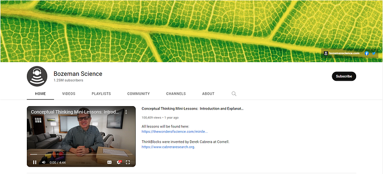 7 Educational YouTube Channels That Will Teach You New Skills 7 Educational YouTube Channels Bozeman Science