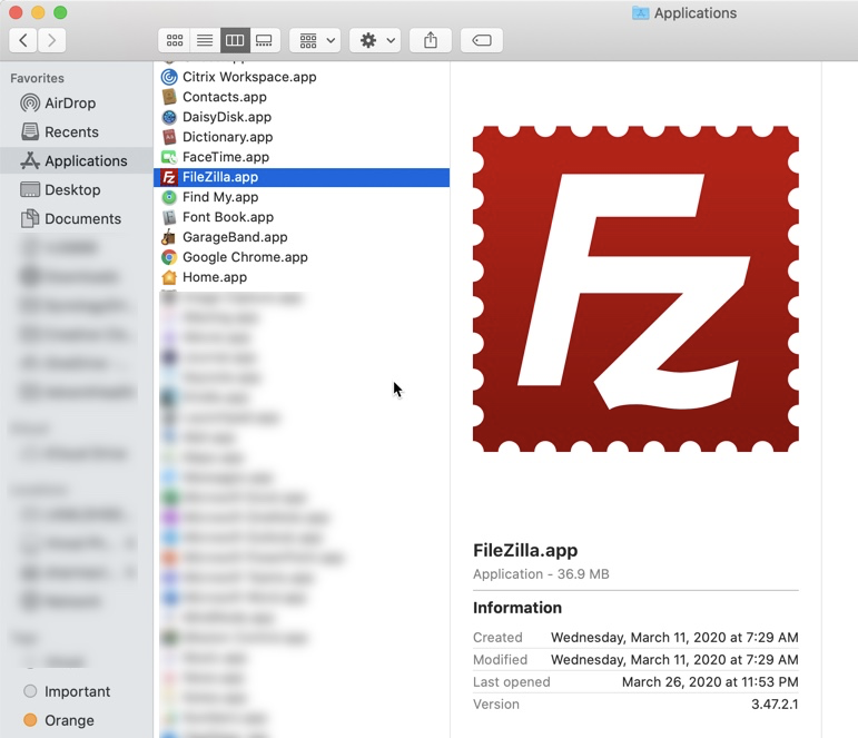 filezilla for mac adware