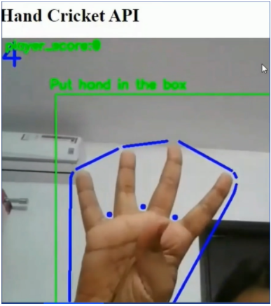 Virtual Hand Cricket Game using OpenCV | by Harshini Raju | Geek ...