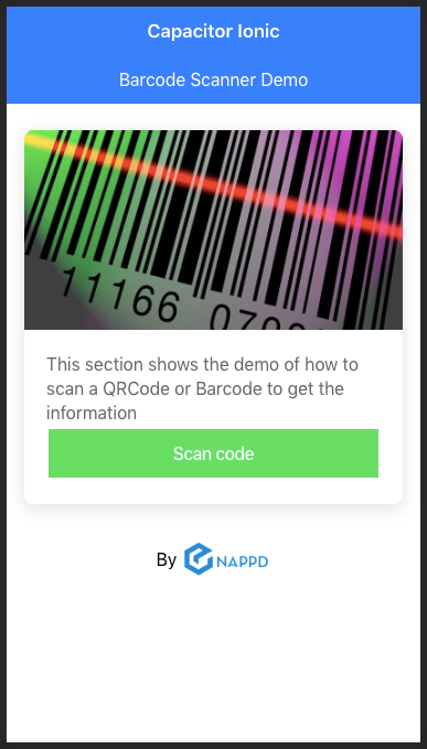 QR Code and Barcode Scanning with Ionic & Capacitor | by Abhijeet Rathore |  Enappd | Medium