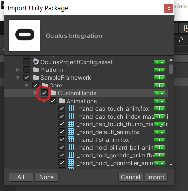 Using Oculus Integration Hand Animations with Unity XR Kit | by Kyle Pastor  | datastuffplus | Medium