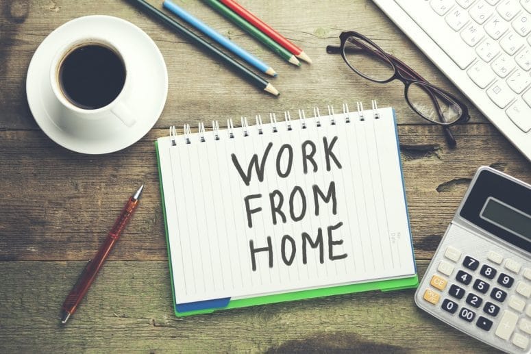 BENEFITS OF WORKING FROM HOME. “Home is where I work, and I work… by