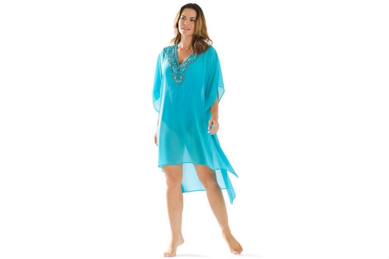 fitted beach cover up