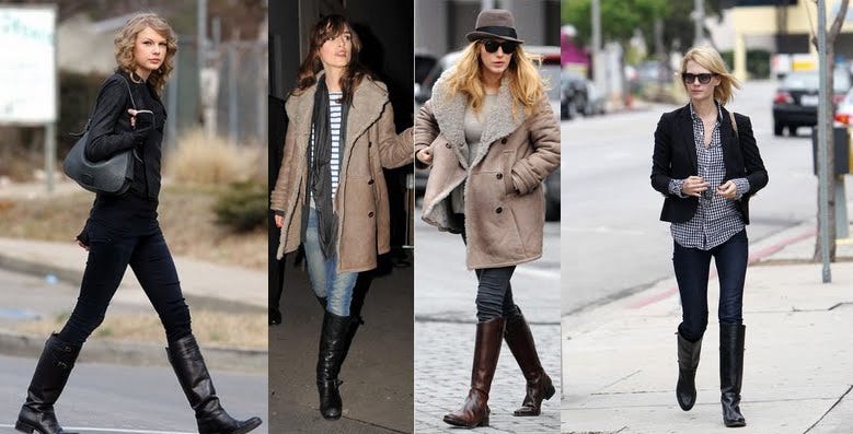 knee high boot trend