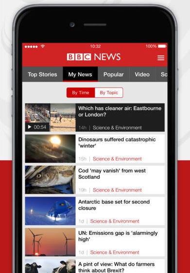 Ux Case Study Bbc News App Android By Nikel Muzli Design Inspiration