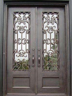 Exterior Iron Doors And Metal Iron Front Gates In Dallas