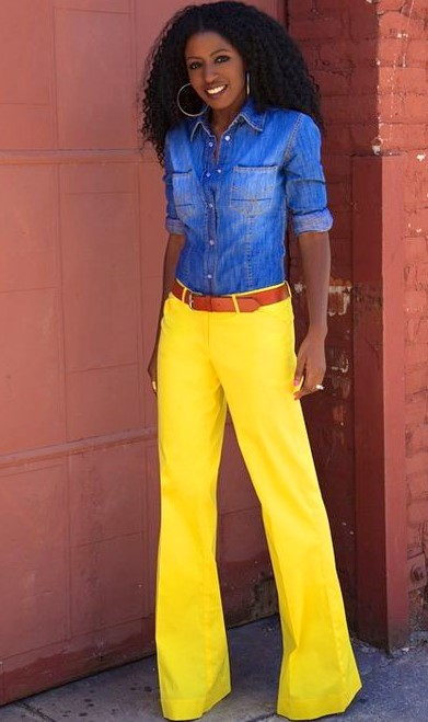 Style Your Yellow Pants 