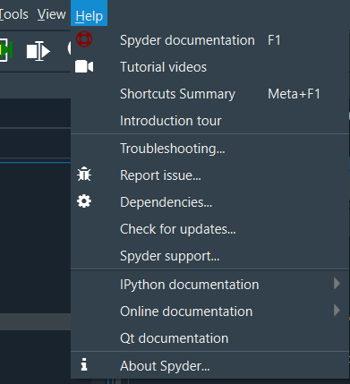 how to get spyder 4 python