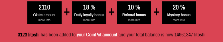 Faucet claim from Moon Litecoin