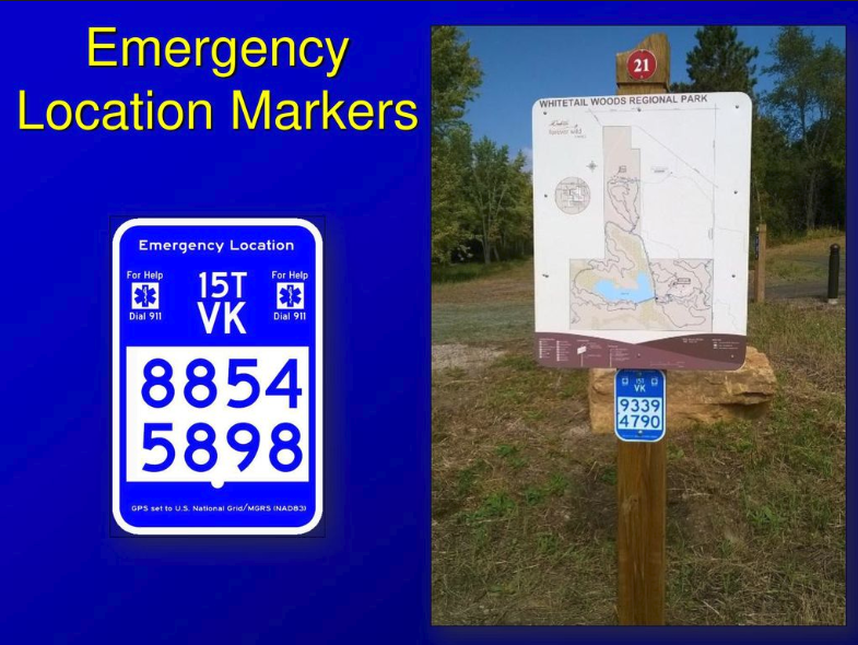 Emergency Location Markers (ELMs) by USNG Florida Medium